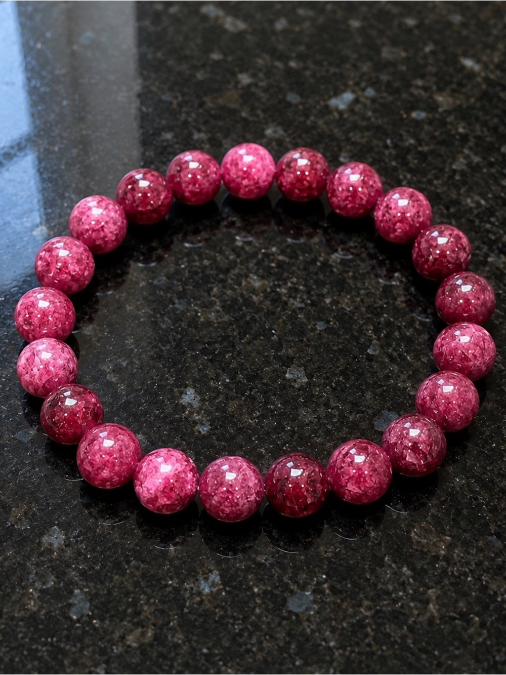 Natural Stone Garnet Bracelet